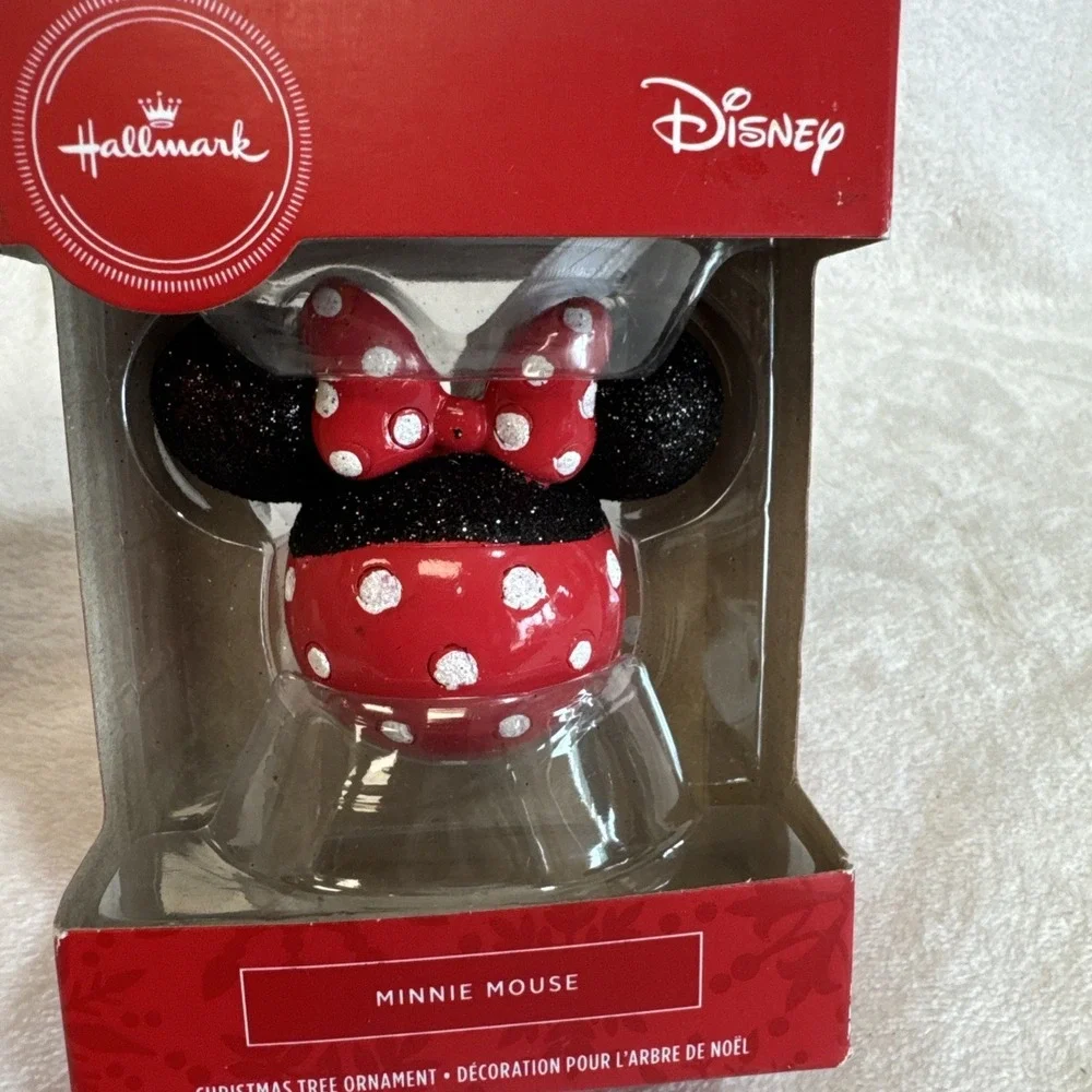 Disney Hallmark Minnie Mouse Christmas Tree Ornament Decoration New‎ in Box